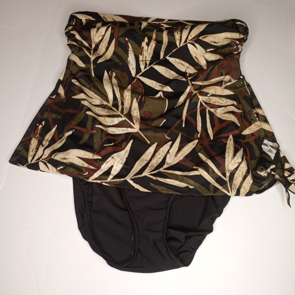 Tropical escape women's size 14 one piece